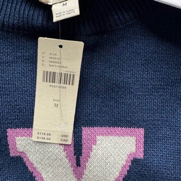 NWT Size M  Maeve NYC Graphic Twofer Sweater - Picture 15 of 15